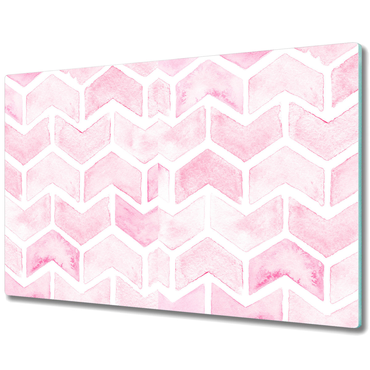 Duża Deska Kuchenna ze Wzorem - Pastelowy wzór - 80x52 cm