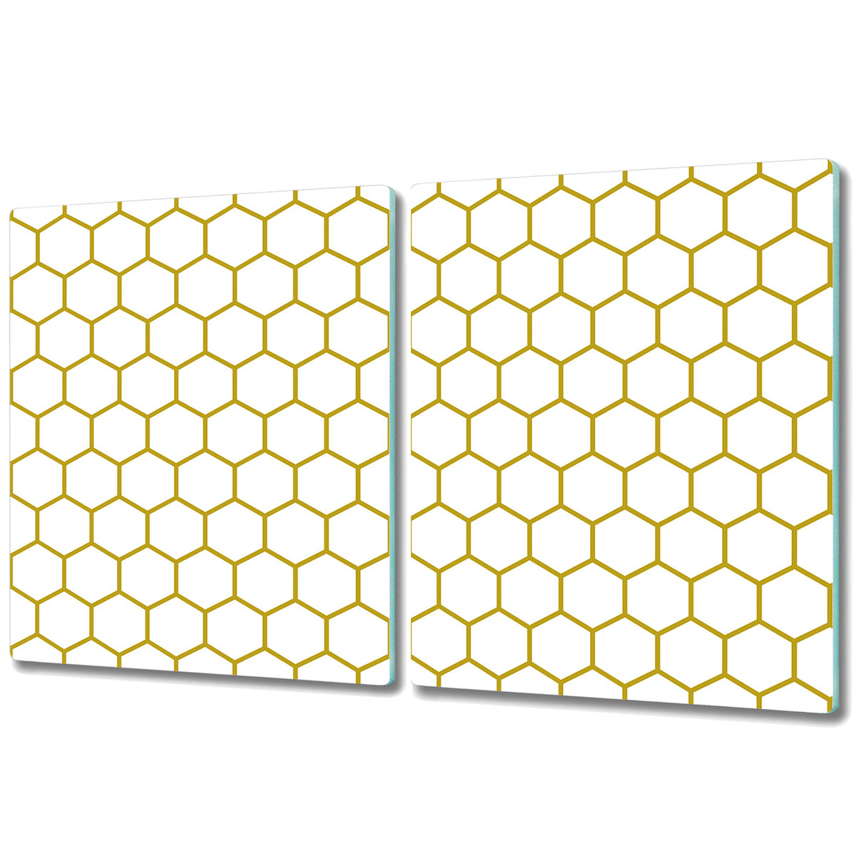 Nowoczesna Deska Kuchenna - 2x 40x52 cm - Plaster miodu