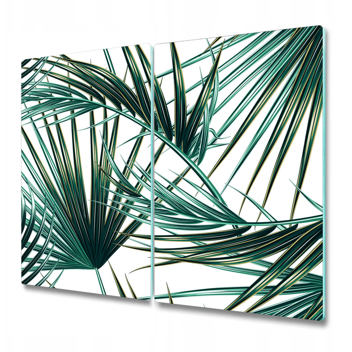 Deska Kuchenna z Wyjątkowym Printem - Liść palmowy - 2x30x52 cm