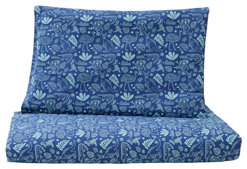 Komplet pościeli dziecięcej z bawełny ekologicznej 100 x 135 cm, poduszka 40 x 60 cm, certyfikat GOTS