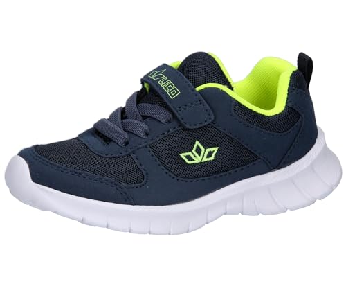 Lico Blaine VS sneakersy chłopięce, uniseks, granatowe/lemon, 23 EU, Marine Lemon, 23 EU