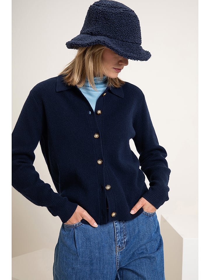 Josephine & Co Kapelusz w kolorze granatowym