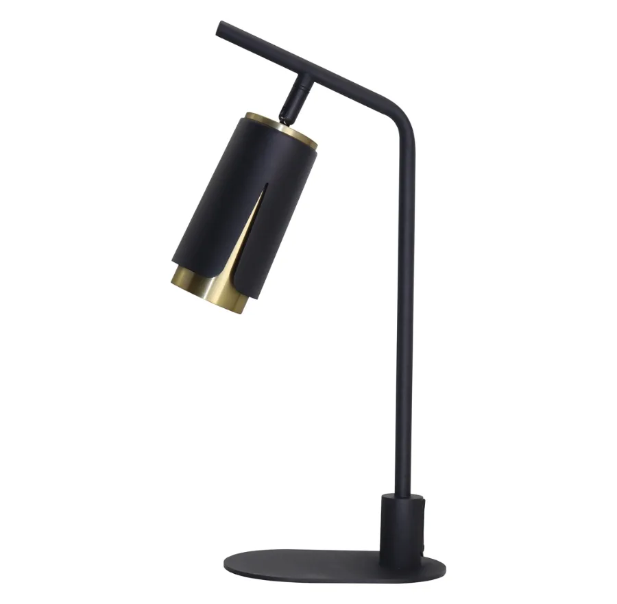 Nowoczesna czarna lampka stołowa - K362 F0-G02