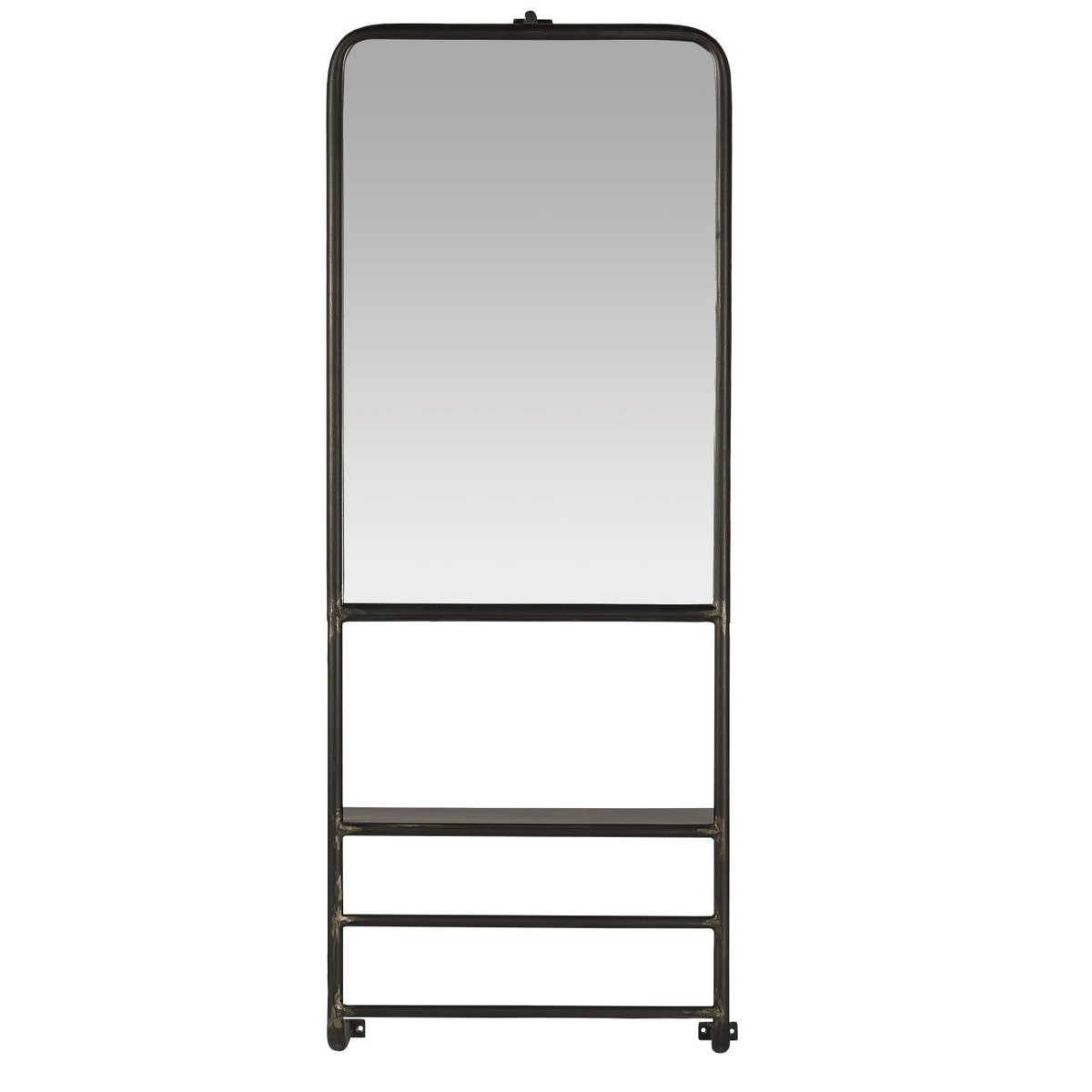 Lustro Do Zawieszenia z Półką w Metalowej Ramie LOFT Scandistyl IB Laursen