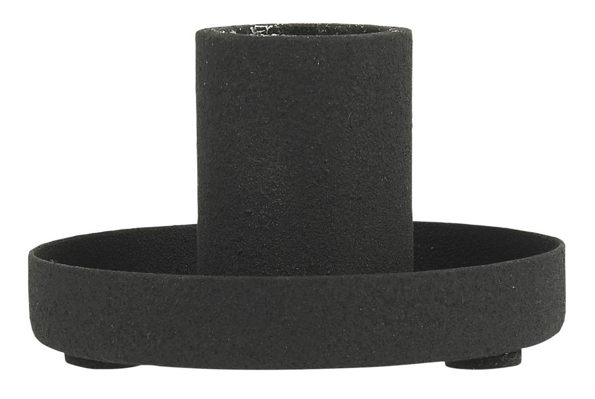 Świecznik Metalowy Czarny IB Laursen