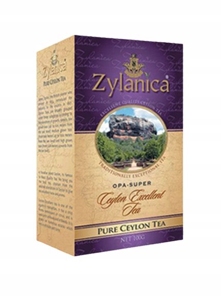 Herbata Czarna Liściasta Sypana Zylanica Excellent Opa-super 100 Gr