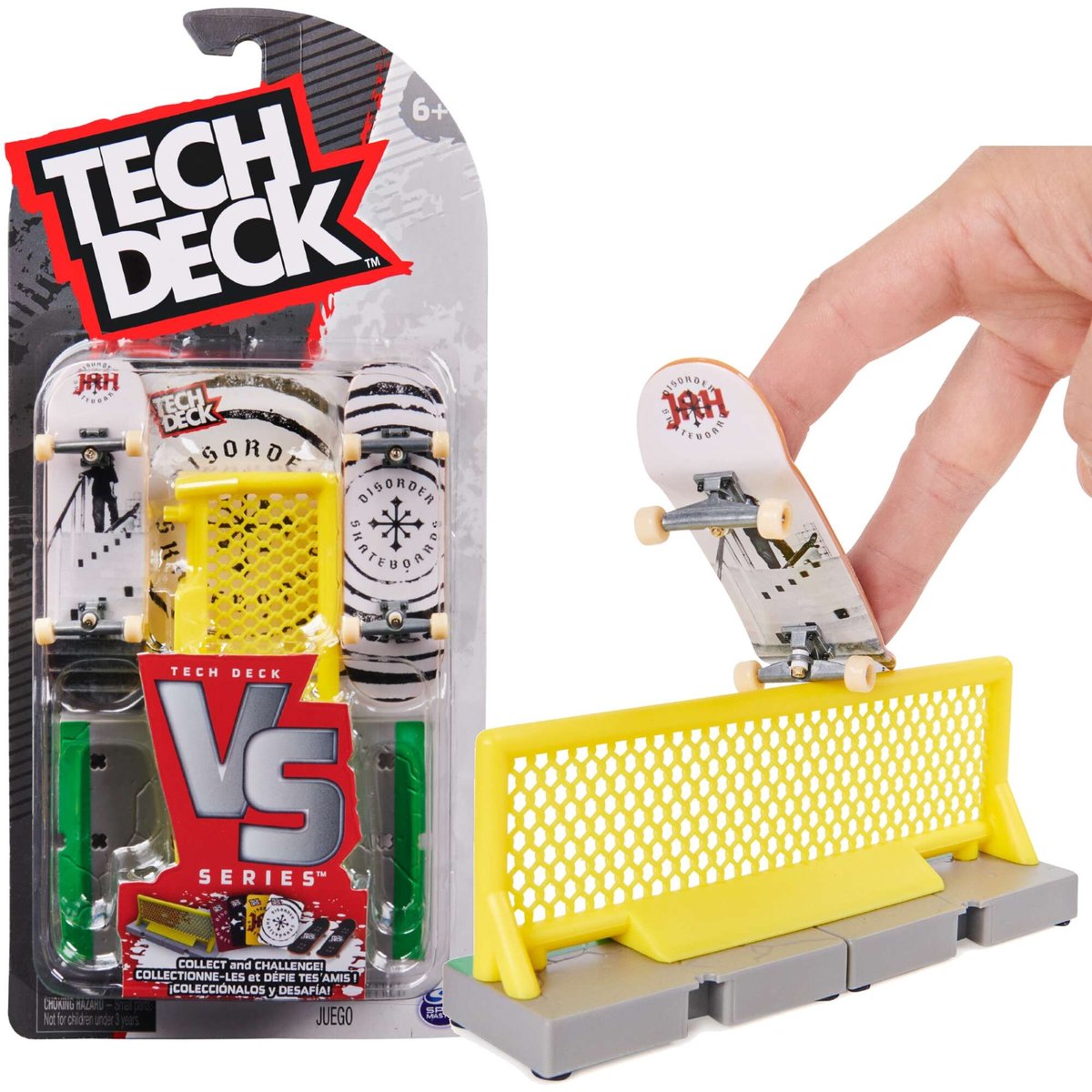 Tech Deck VS series deskorolka fingerboard zestaw Disorder