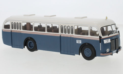 Ixo Models Skoda 706 Ro Bus 1947 Blue-Grey Whit 1:43 Bus031Lq