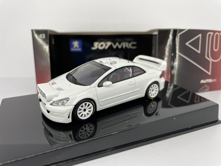 Autoart Peugeot 307 Wrc Plain Body Version 1:43  60558