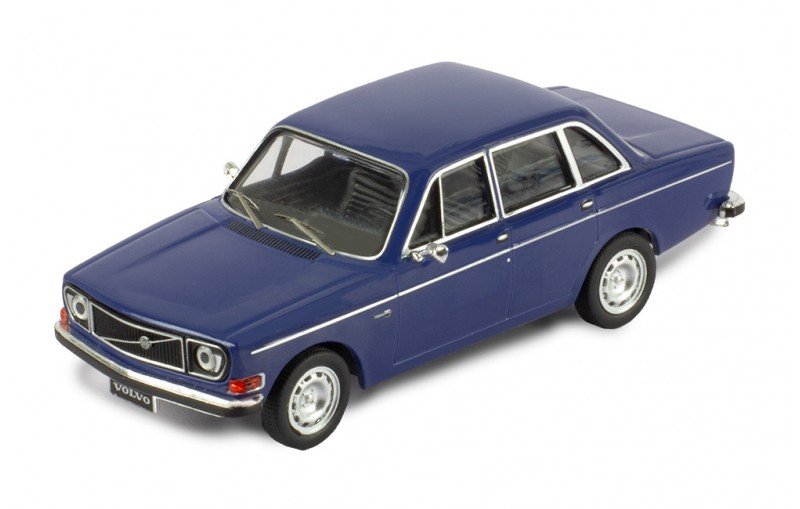 Ixo Models Volvo 144 1972 Dark Blue 1:43 Clc410N