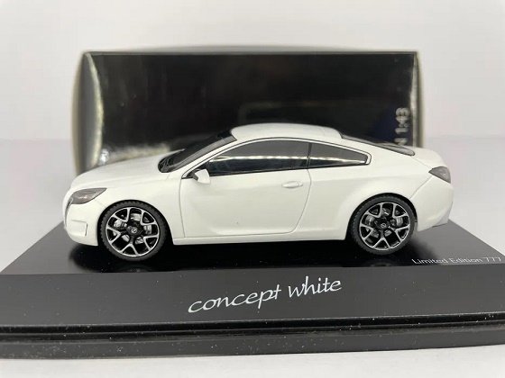 Schuco Opel Gtc Concept White 1:43 450725800