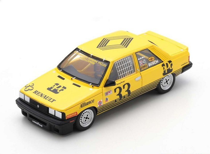 Spark Model Renault Alliance 33 Laguna Seca 1984  3 1:43 Us062