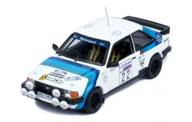 Ixo Models Ford Escort Mk3 Rs 1600I #22 Rac 1983  1:43 Rac376