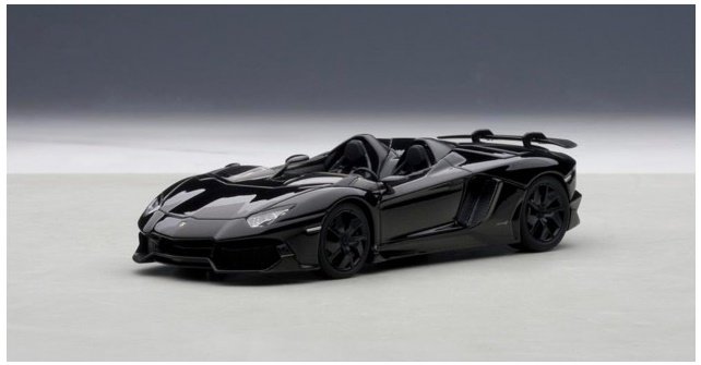 Autoart Lamborghini Aventador J Black  1:43  54653