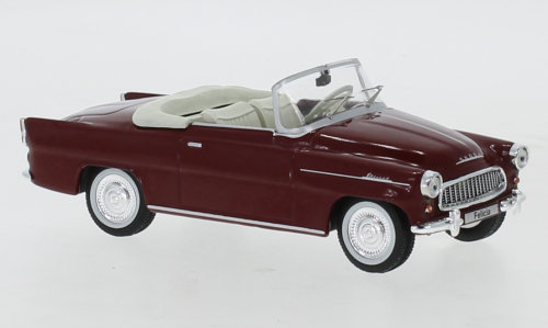 Ixo Models Skoda Felicia Roadster 1964 Dark Red 1:43 Clc388N