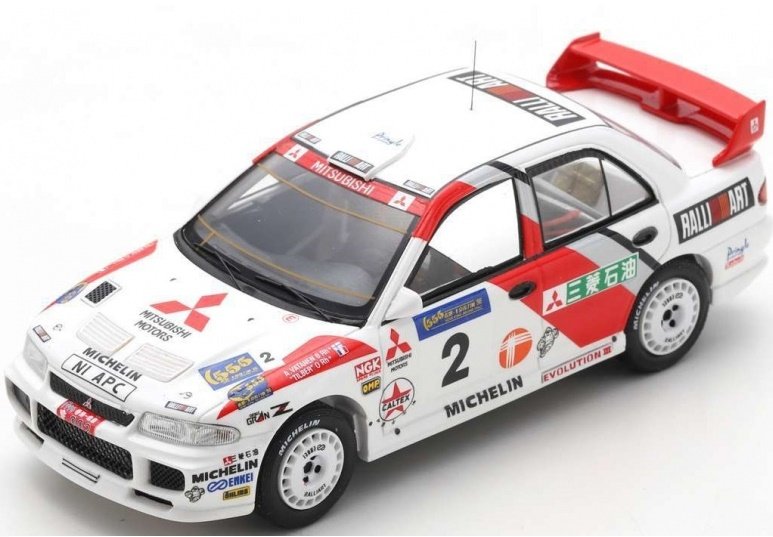 Spark Model Mitsubishi Lancer Evolution Iii #2 Winn 1:43 S6514