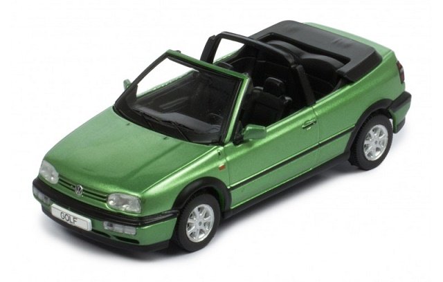 Ixo Models Vw Golf Cabriolet (Mk Iii) 1995 Green 1:43 Clc427N