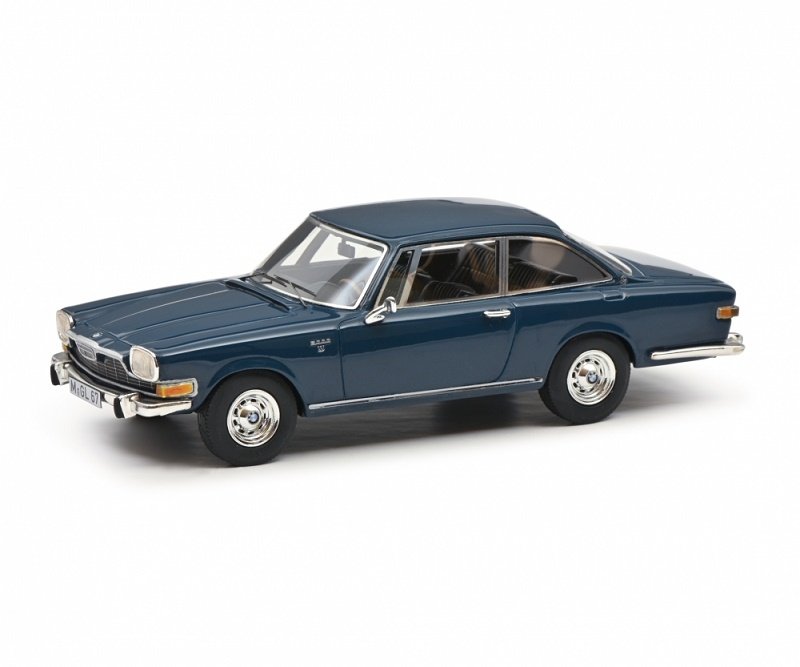 Schuco Bmw Glas 3000 V8 1966-68 Blue 1:43 450913200