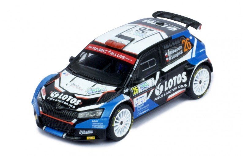 Ixo Models Skoda Fabia Lotos Kajetanowicz Rally 1 1:43 Ram826