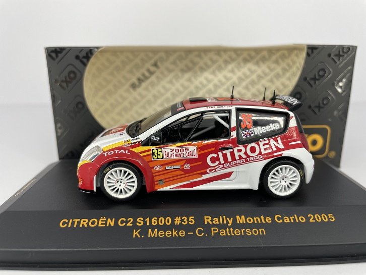 Ixo Models Citroen C2 S1600 #35 Rally Monte Carlo 1:43 Ram150