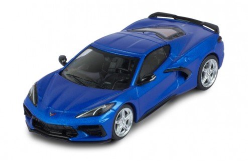 Ixo Models Chevrolet Corvette C8 2020 Blue 1:43 Moc316