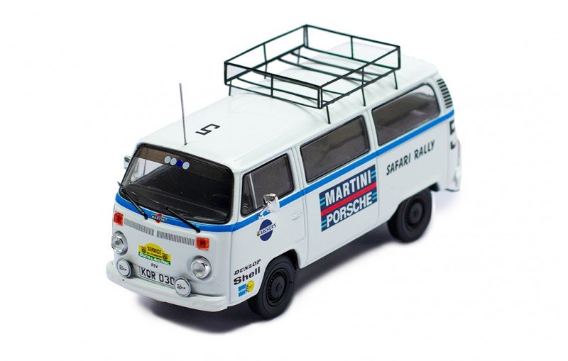 Ixo Models Vw T2 Van Porsche Martini Team Assist 1:43 Rac386X