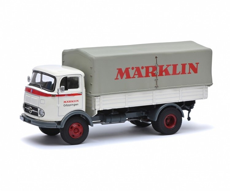 Schuco Mercedes Benz Lp911 Flatbed Truck W 1:43 450309900