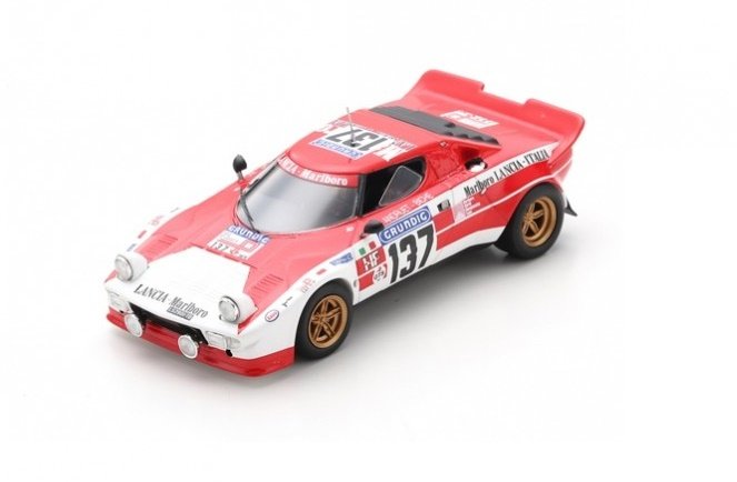 Spark Model Lancia Stratos Hf Andruet Biche Rallye  1:43 Sf157