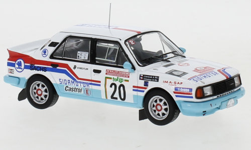 Ixo Models Skoda 130 Lr #20 9Th Rallye San Remo 1 1:43 Rac337