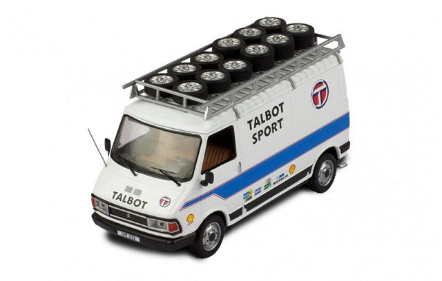 Ixo Models Citroen C35 Van Rally Assistance Talbo 1:43 Rac369