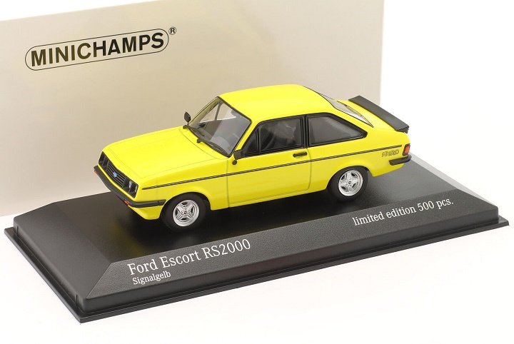 Minichamps Ford Escort Mk Ii Rs 2000 1976 Yell 1:43 943084303