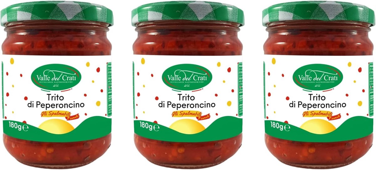 Pikantna Papryczka Chili Mielona | Specjalność Kalabrii Z Kruszoną Papryczką Chili | Przyprawowy Włoski Sos Pikantny do mięs, makaronów, zup, ryb | ..