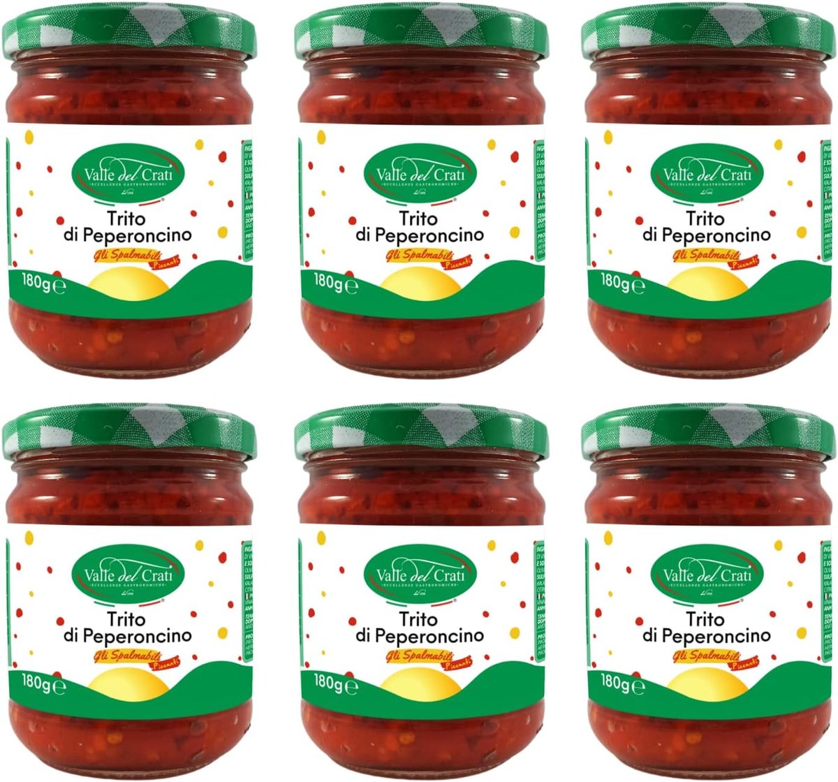 Pikantna Papryczka Chili Mielona | Specjalność Kalabrii Z Kruszoną Papryczką Chili | Przyprawowy Włoski Sos Pikantny do mięs, makaronów, zup, ryb | ..