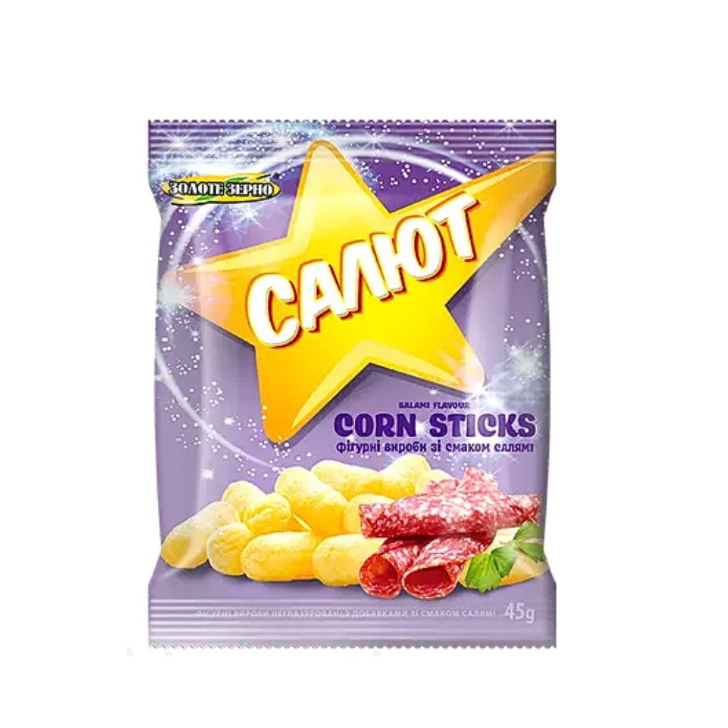 Chrupki o smaku salami  