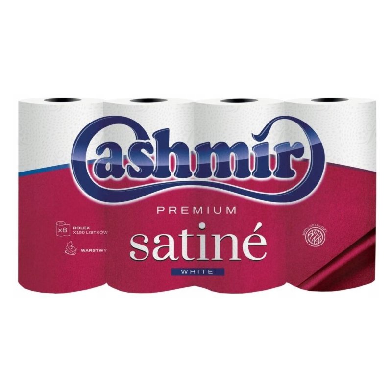 Papier toaletowy Cashmir Premium Satine 3-wart.,8 rolek