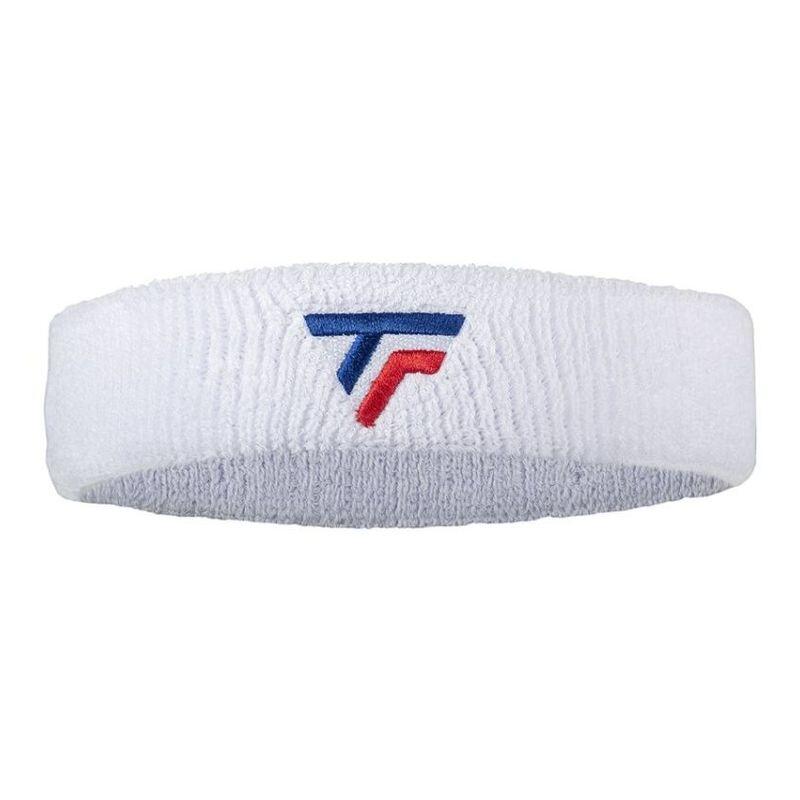 Tecnifibre Tecnifibre HEADBAND opaska na czoło, biała, blister d'une pice