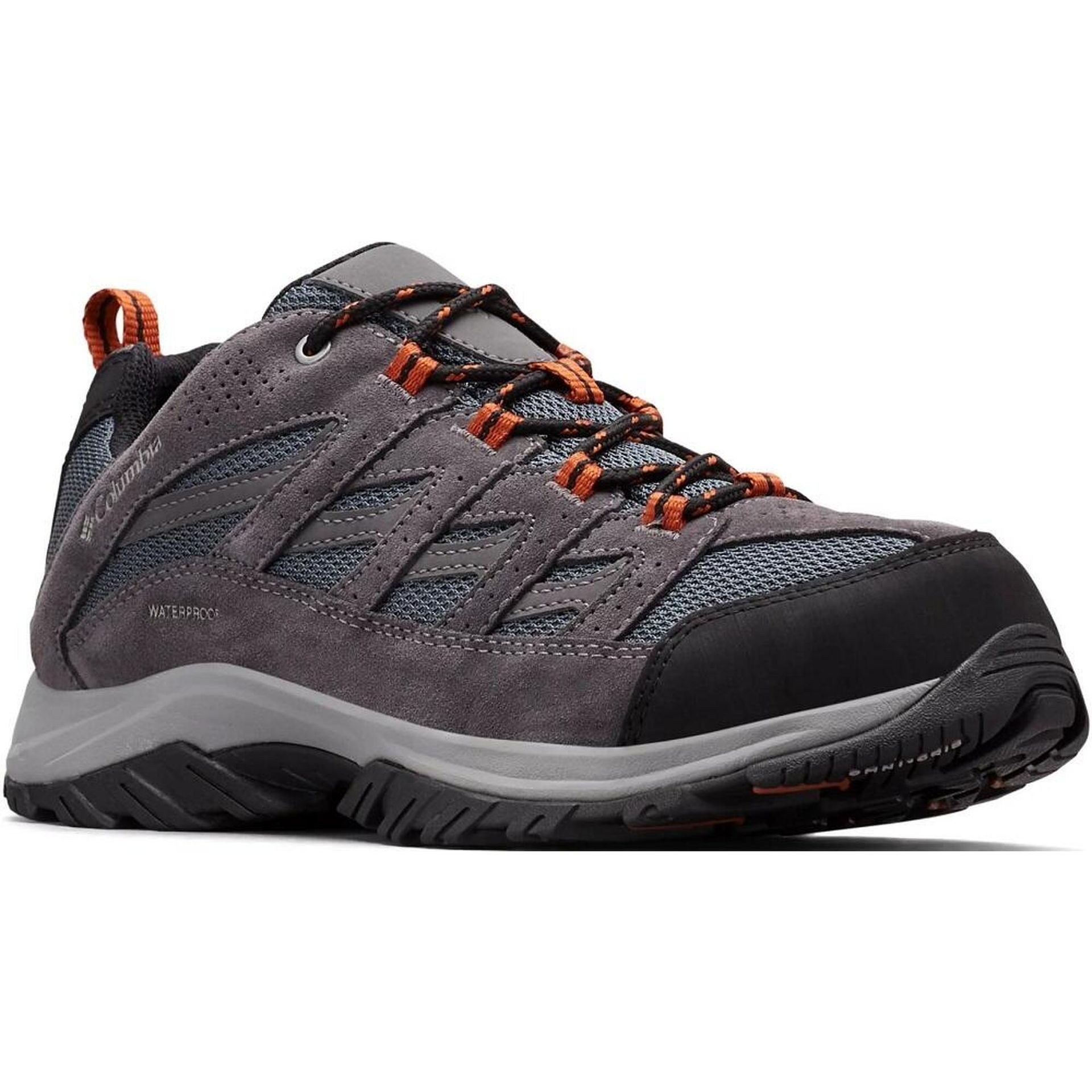 Columbia Męskie buty trekkingowe Crestwood Waterproof, Graphite/Dark Adobe, 43 EU