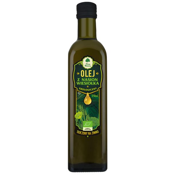 Olej Z Nasion Wiesiołka Bio 250 Ml Dary Natury