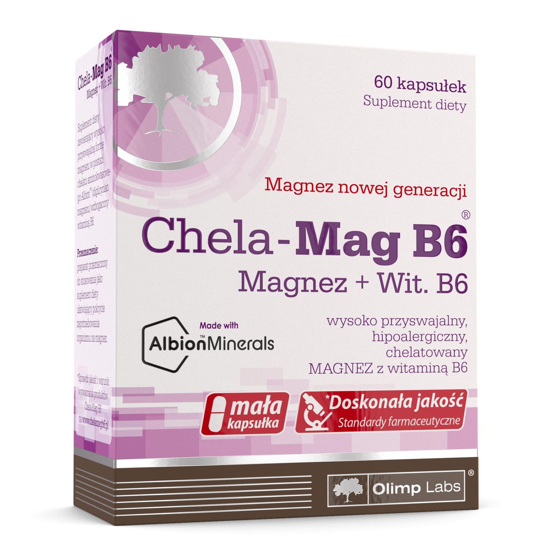 Olimp Chela Mag B6 60 szt.