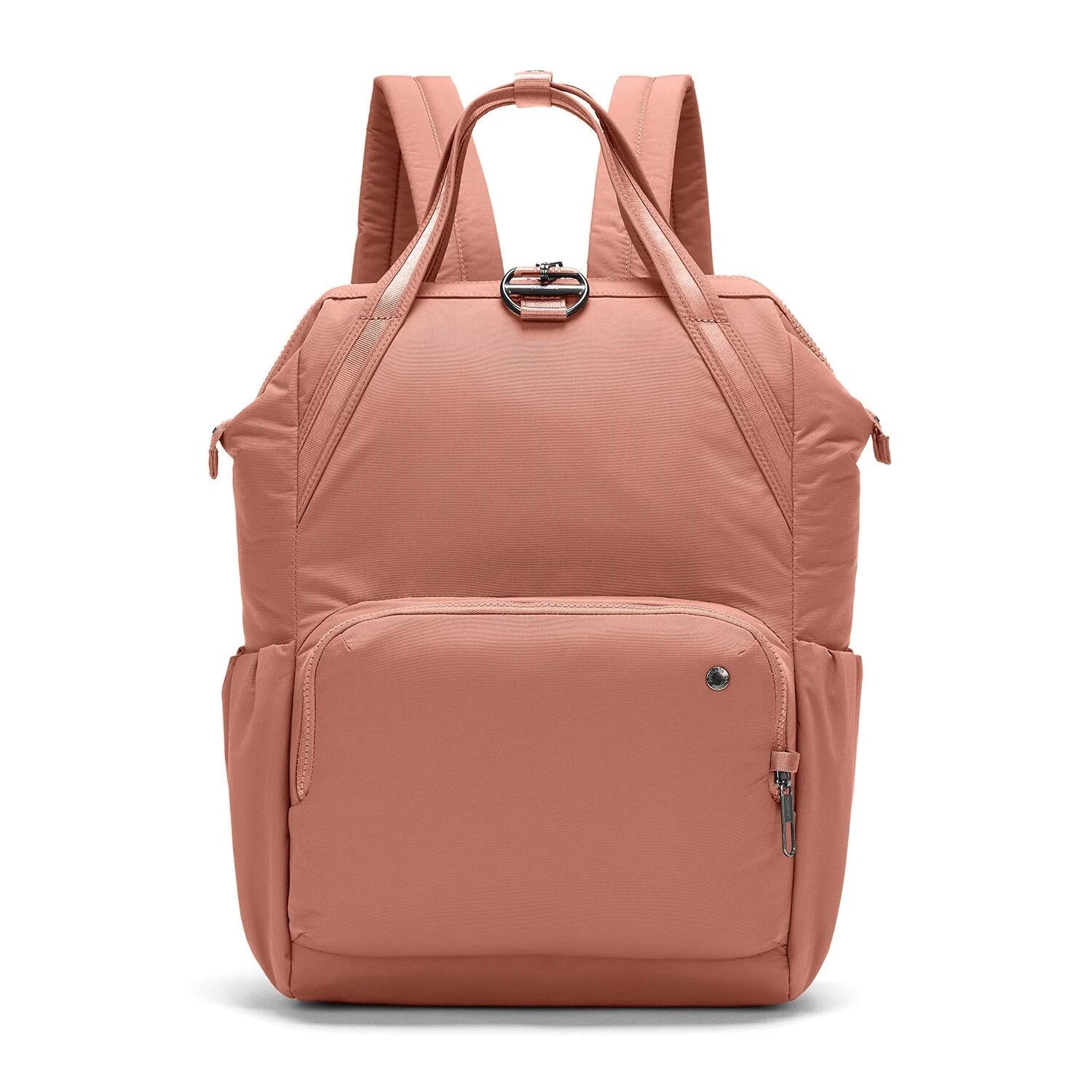 Pacsafe Citysafe CX City Backpack RFID 39 cm przegroda na laptopa econyl rose