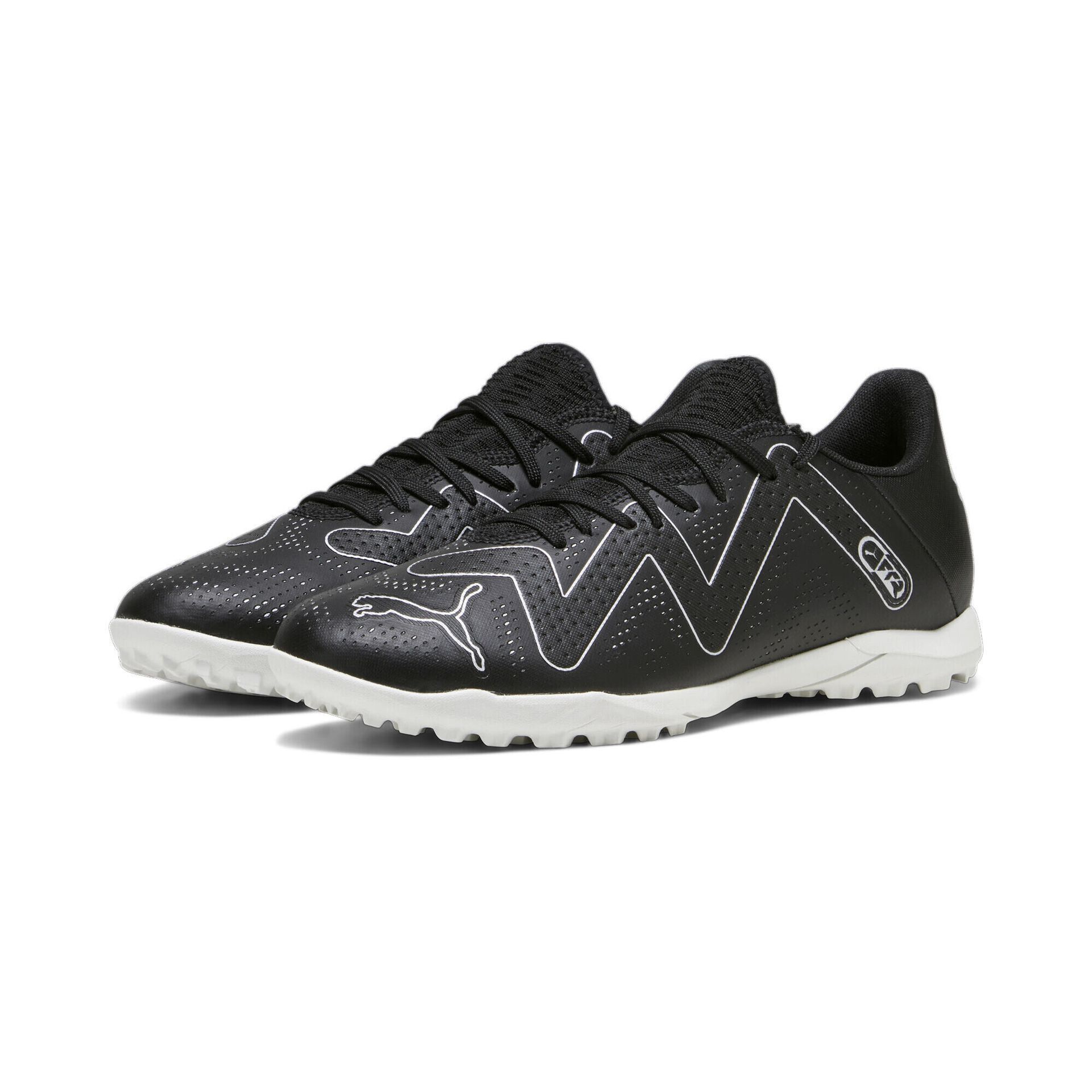 PUMA Future Play Tt męskie buty piłkarskie, Puma Black Puma Silver, 42.5 EU