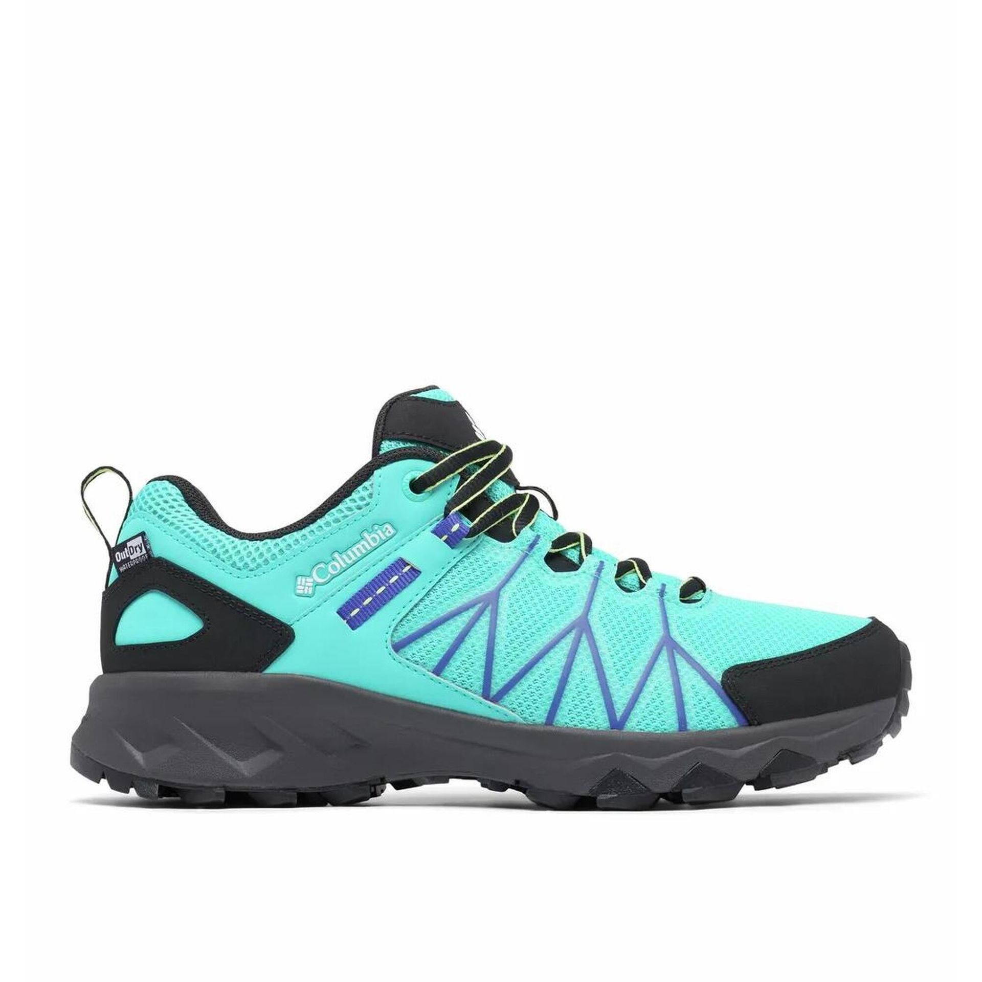 Columbia Peakfreak Ii Outdry damskie buty trekkingowe i turystyczne, wodoodporne, z niskim stanem, Niebieski jasny Aqua X Tippet, 38 EU