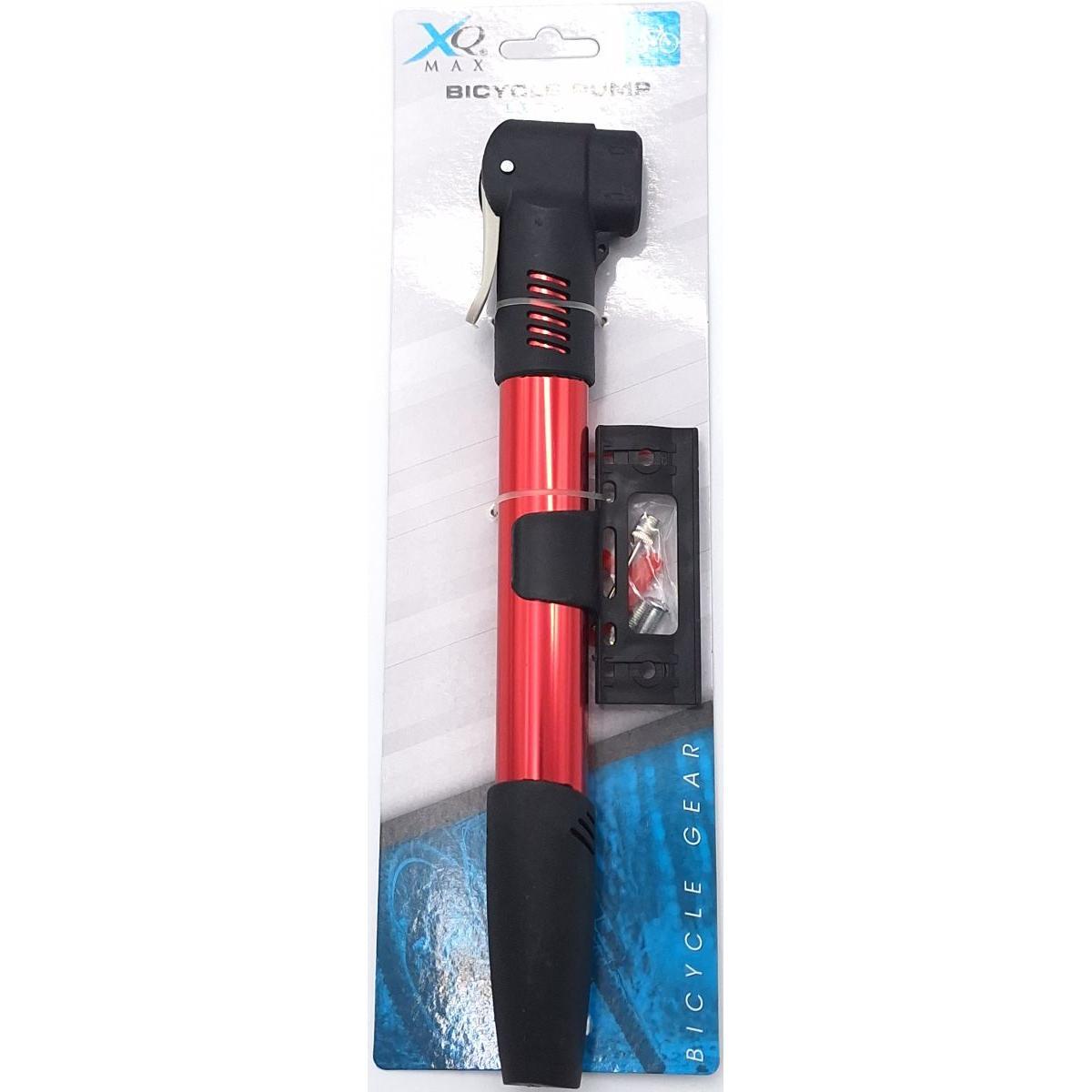Pompka rowerowa XQMAX Mini Alu Czerwony