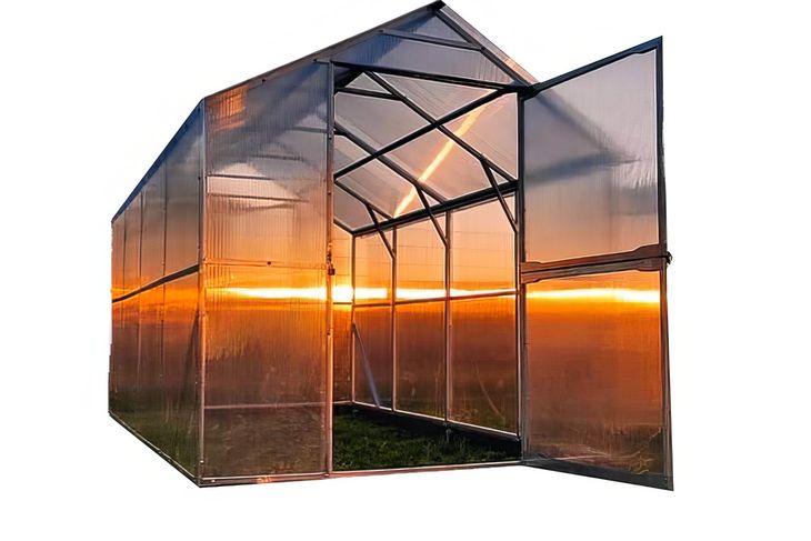 Emaga Szklarnia Relax Max 12 m2 (3x4m) poliwęglan 6 mm