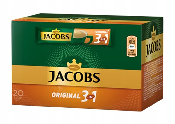 Jacobs Sticks 3W1 Classic 10 Sztuk 180G