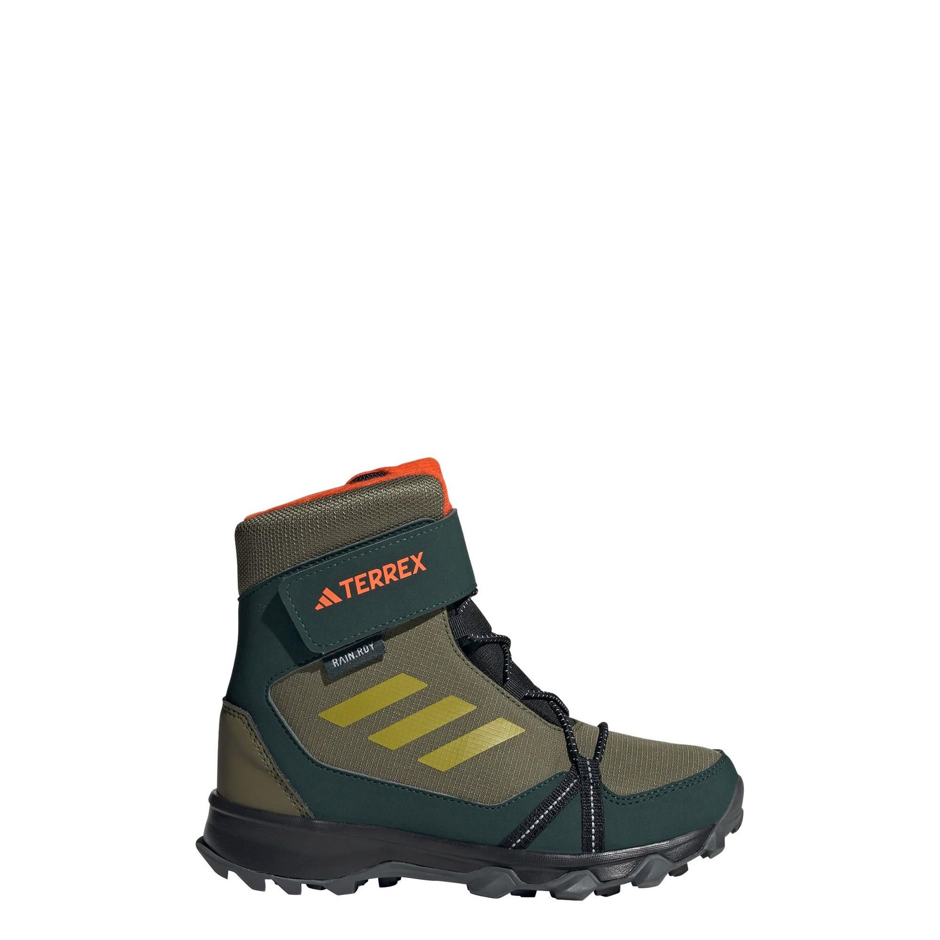 adidas Terrex Snow CF R.rdy K Shoes-High, Focus Olive Pulse Olive Impact Orange, 28 EU