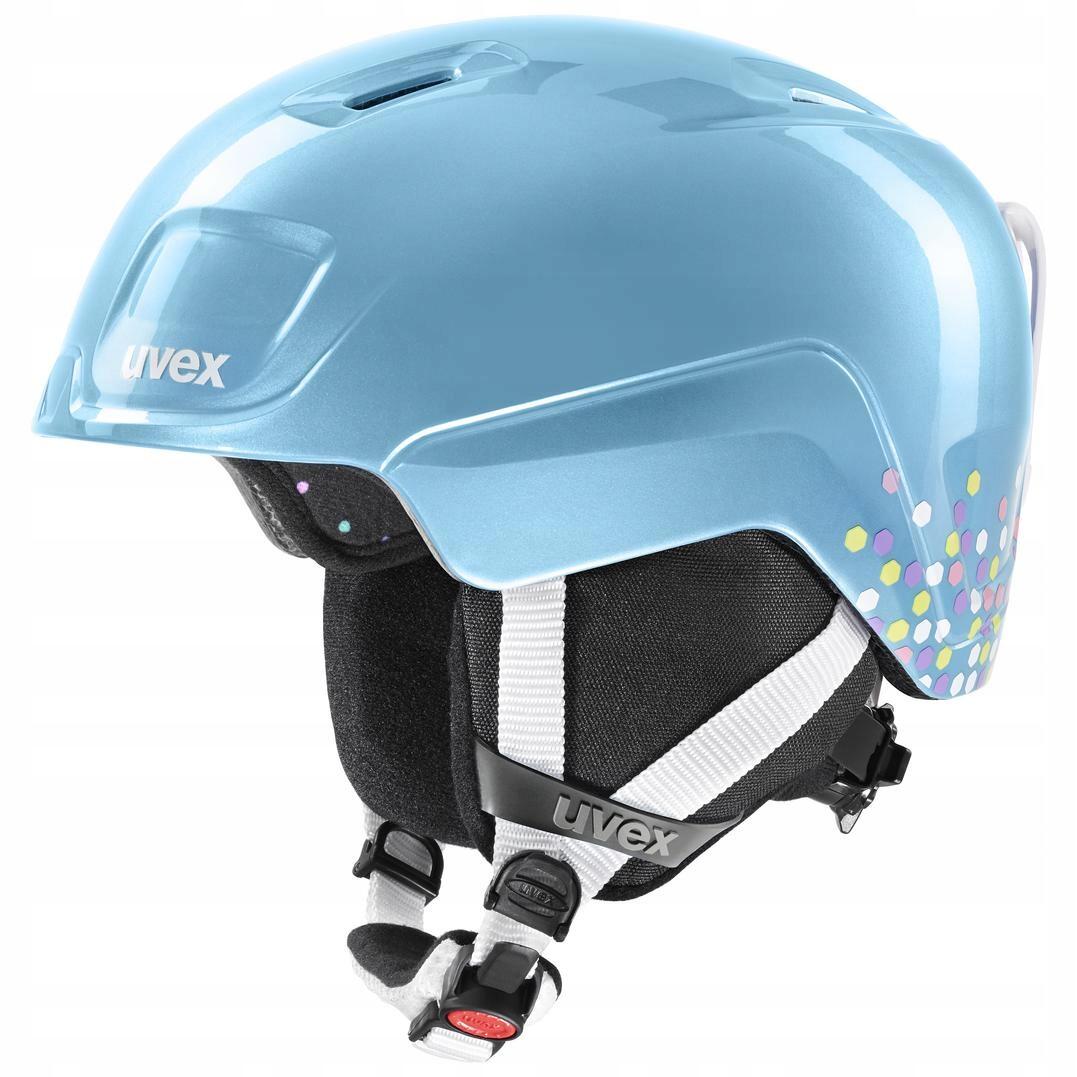 Uvex Heyya Helmet Kids, niebieski 46-50cm 2021 Kaski narciarskie S5662525001