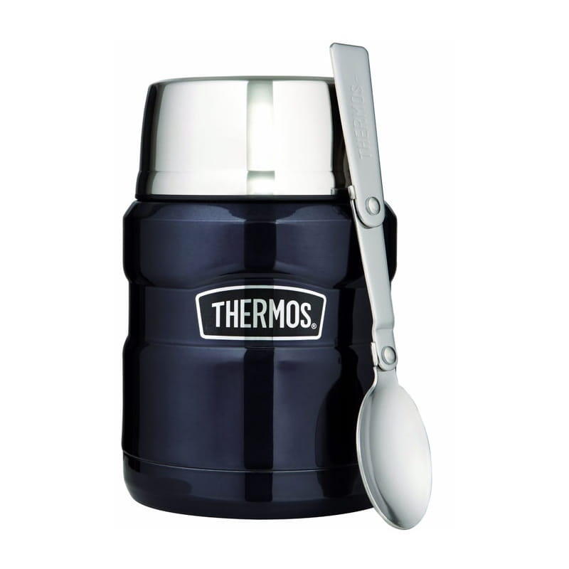 Thermos Termos na posiłek KING 470 ml ze składaną łyżką (miedziany) King