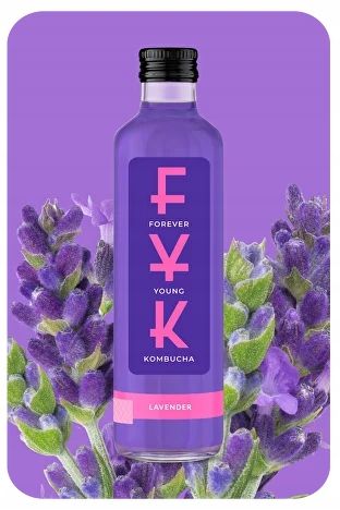 Kombucha Lavender 250ml Forever Young