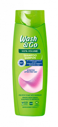 Wash&Go Anti-Dandruff Szampon przeciwłupieżowy (360 ml)